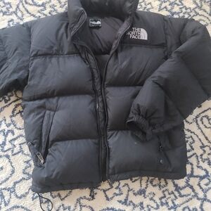 The North Face Charcoal Puffer Jacket